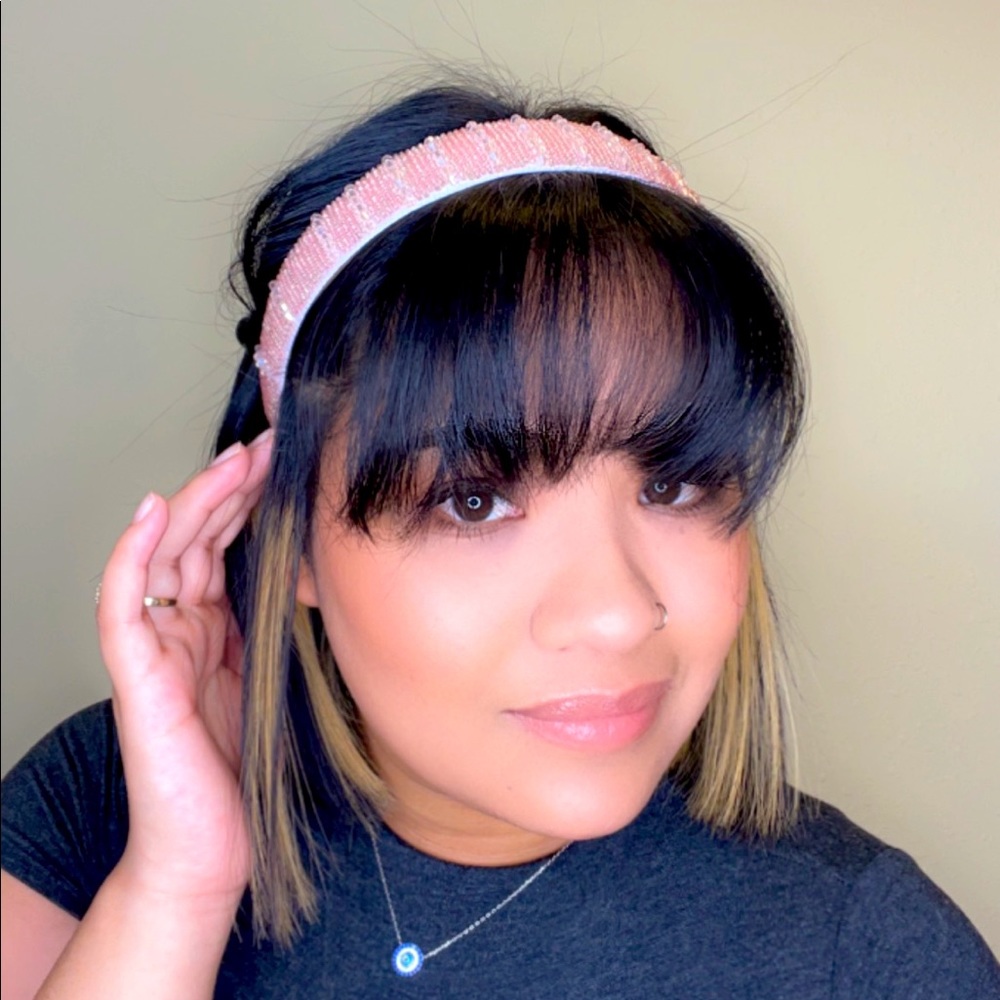 New! Crystal flat headband